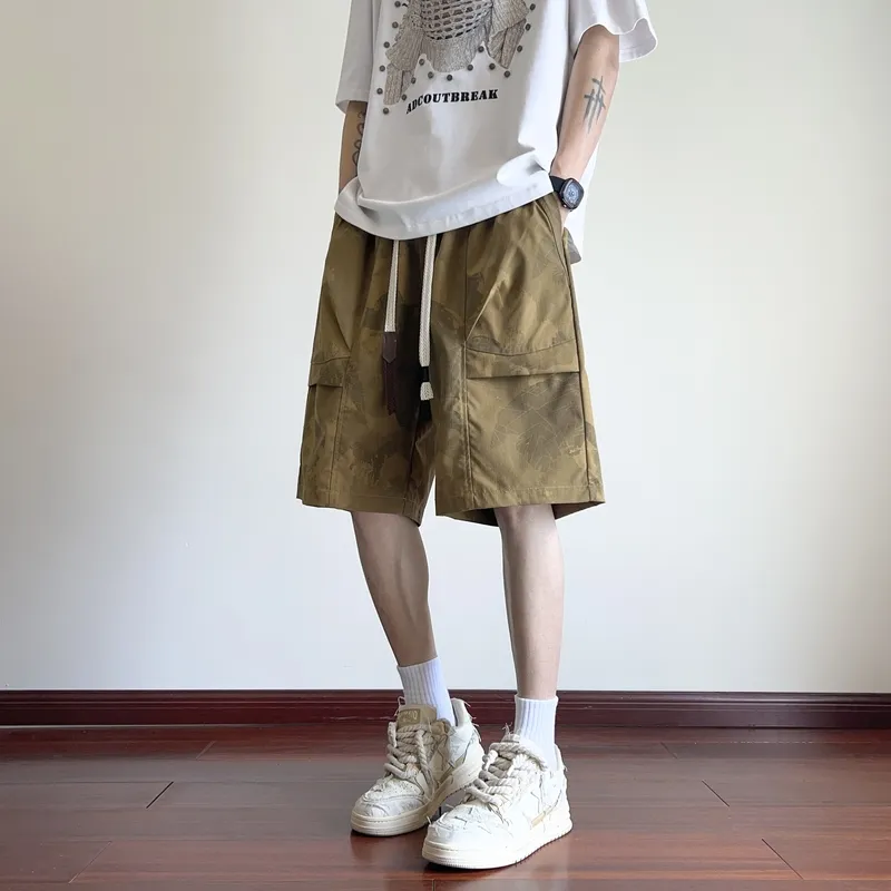CENPIN Cargo Shorts Men-8