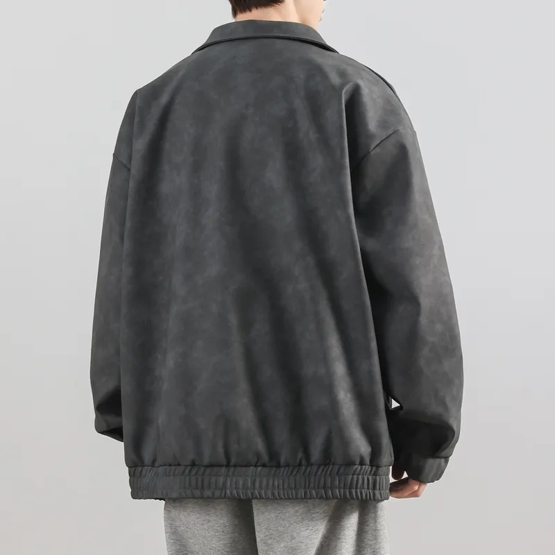 CENPIN Leather Jackets Men-6