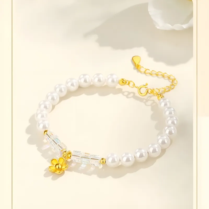 Zhi Yue Faux Pearl Bracelets Women's-4