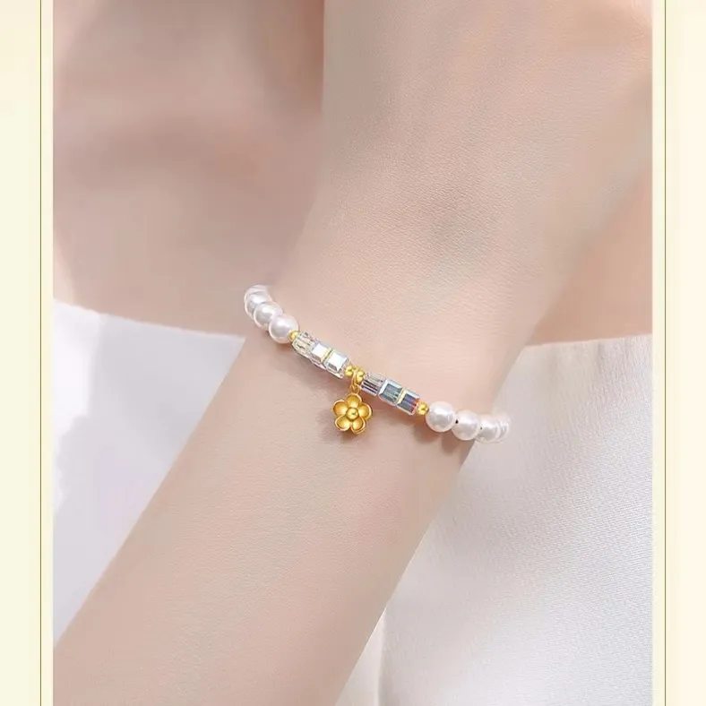 Zhi Yue Faux Pearl Bracelets Women's-2