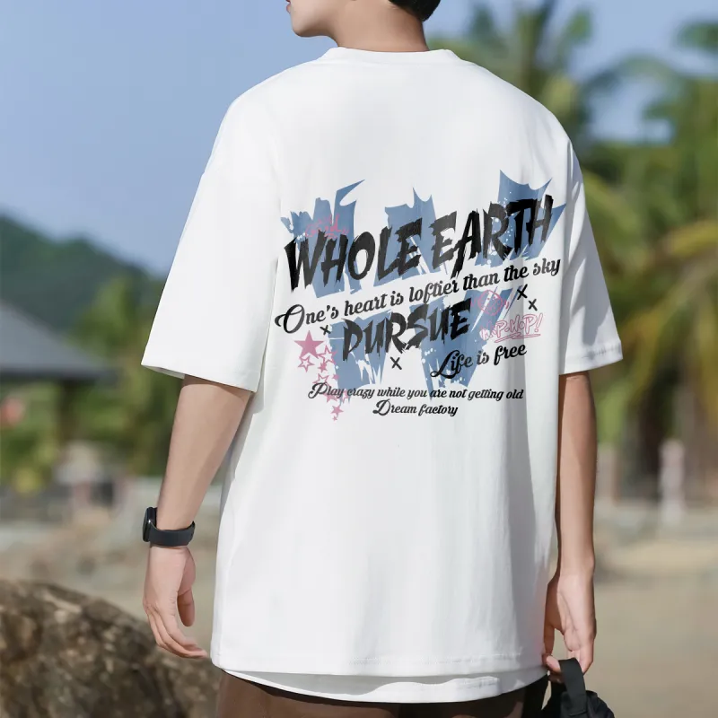 WHOLE EARTH T Shirts Unisex-9