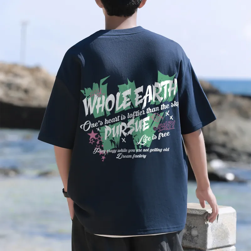 WHOLE EARTH T Shirts Unisex-19