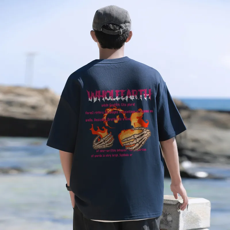 WHOLE EARTH T Shirts Unisex-13