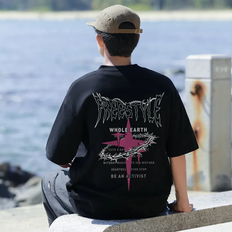 WHOLE EARTH T Shirts Unisex-3