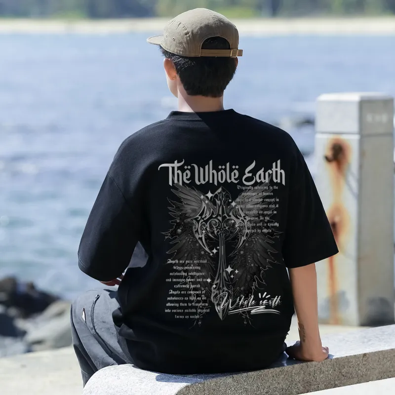 WHOLE EARTH T Shirts Unisex-3