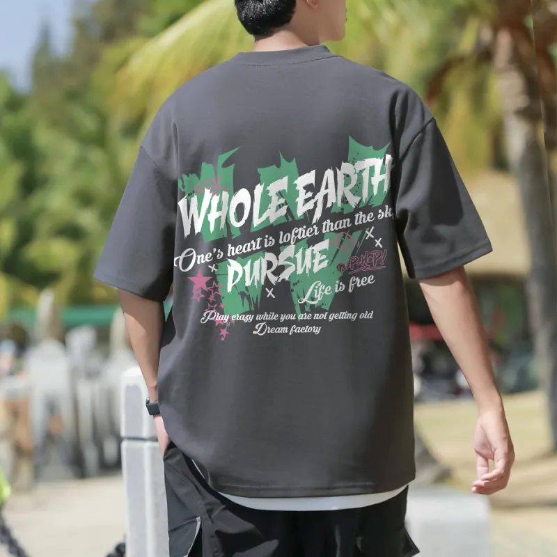 WHOLE EARTH T Shirts Unisex-14