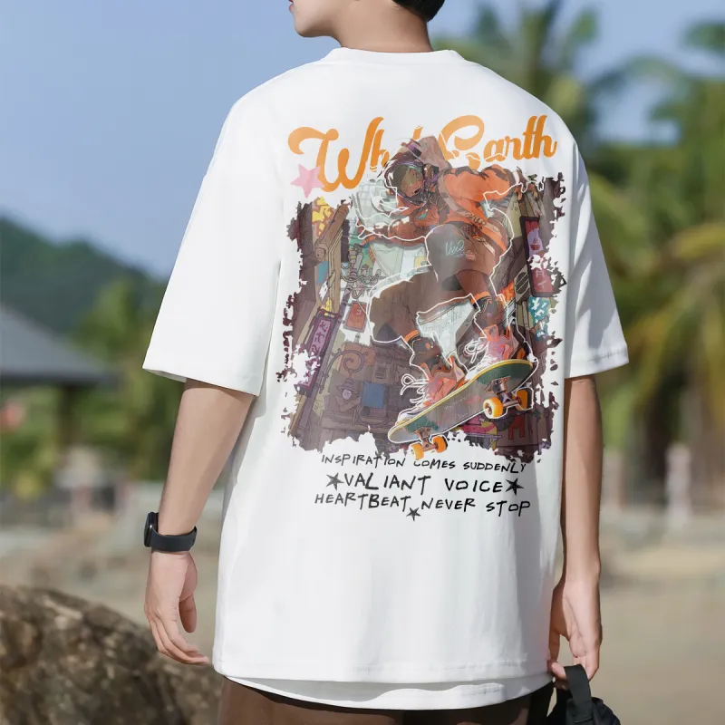 WHOLE EARTH T Shirts Unisex-7