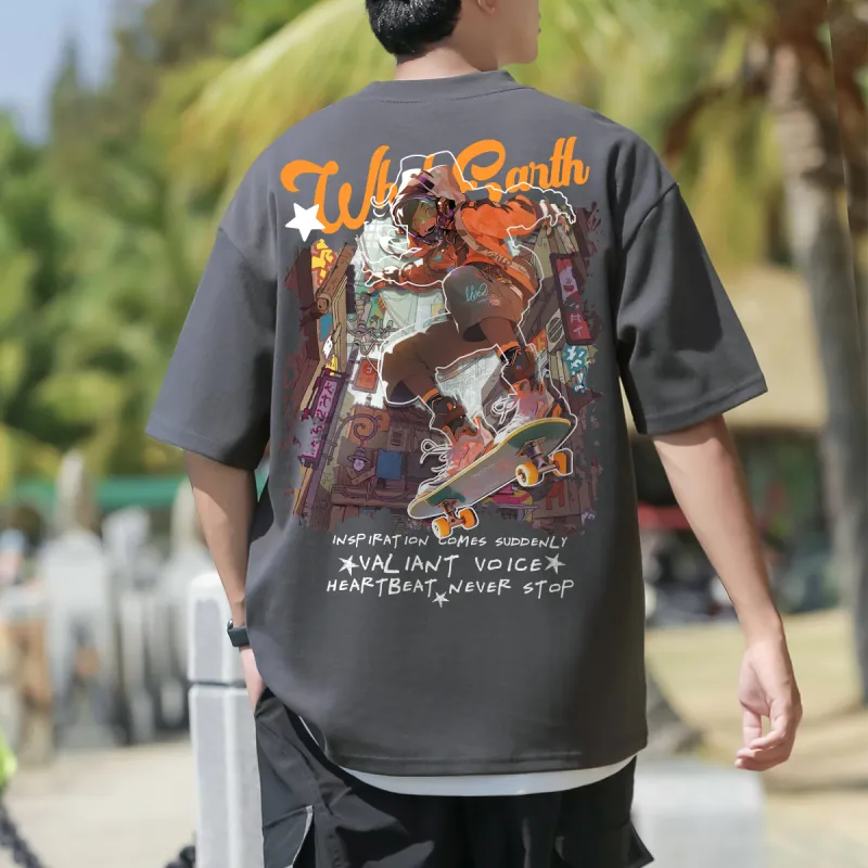 WHOLE EARTH T Shirts Unisex-12