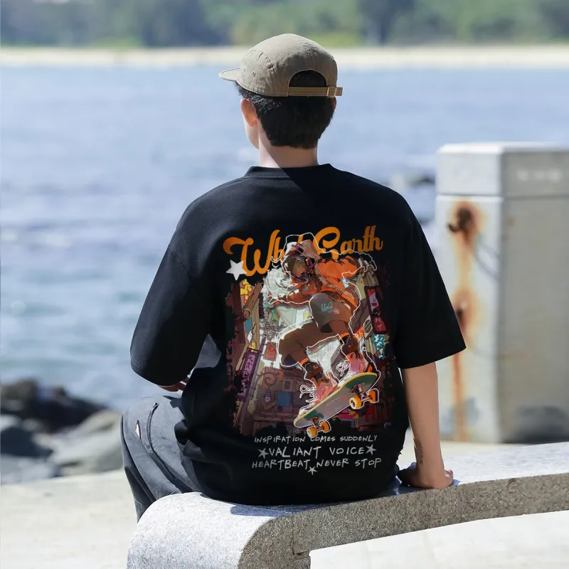 WHOLE EARTH T Shirts Unisex-23