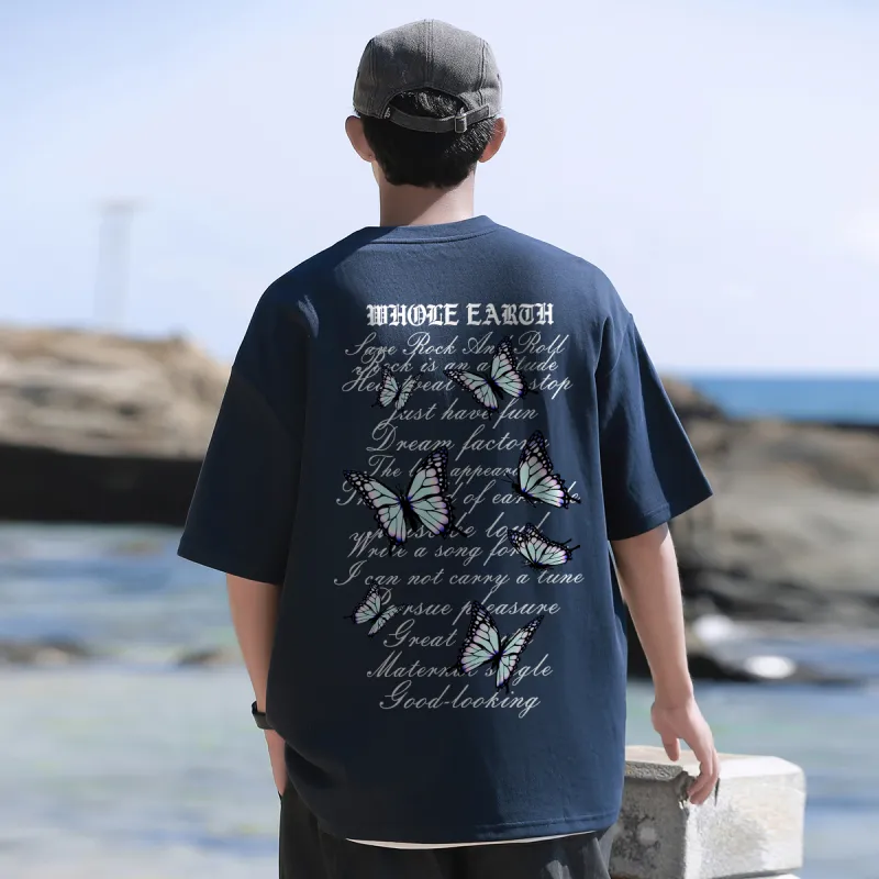 WHOLE EARTH T Shirts Unisex-13