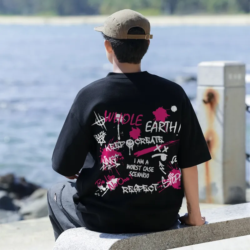 WHOLE EARTH T Shirts Unisex-2