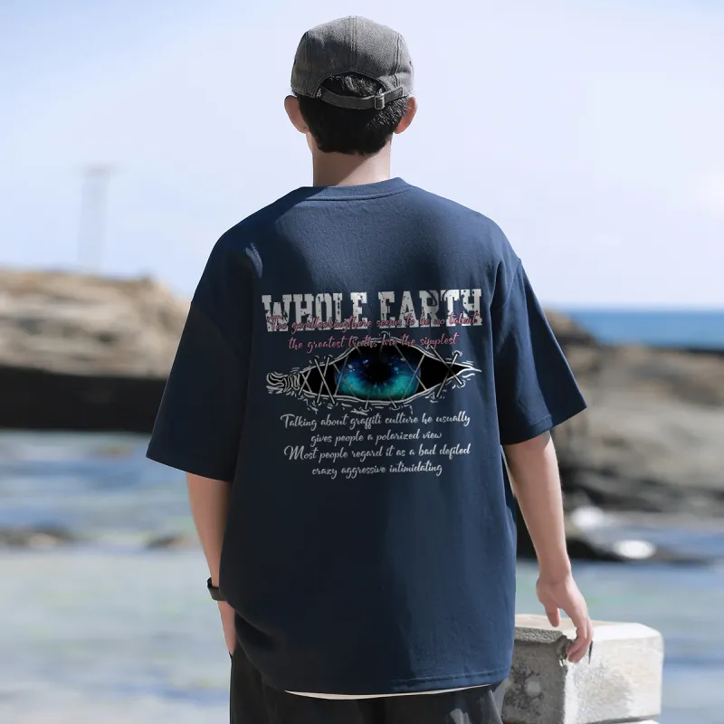 WHOLE EARTH T Shirts Unisex-13