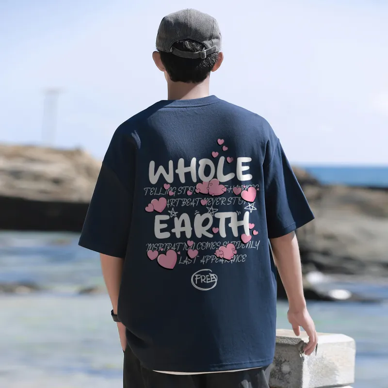 WHOLE EARTH T Shirts Unisex-13