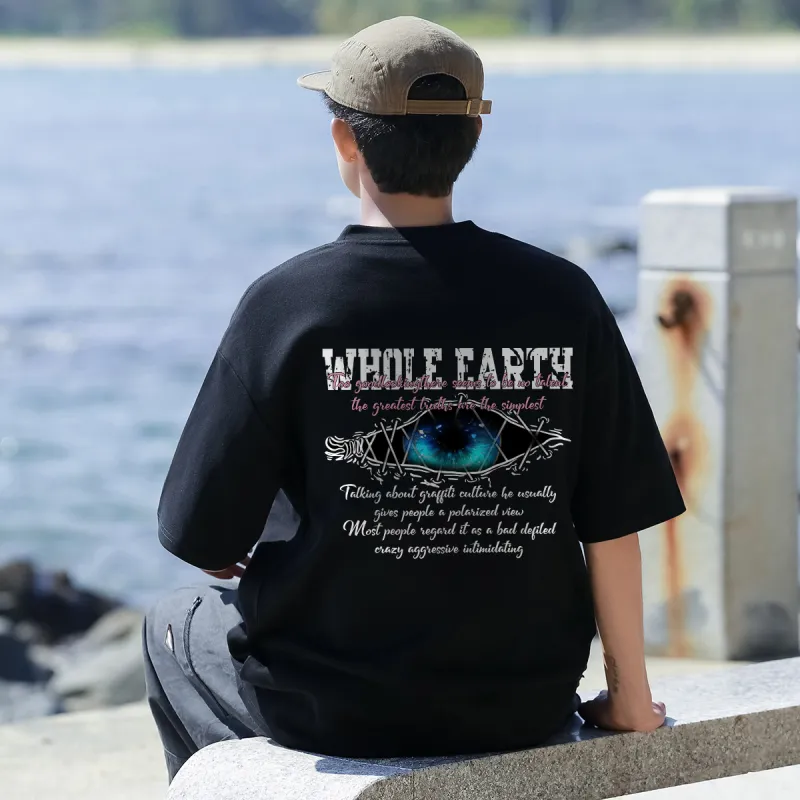 WHOLE EARTH T Shirts Unisex-3