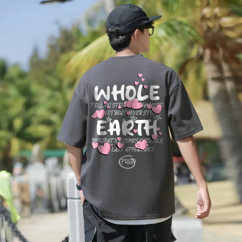 WHOLE EARTH T Shirts Unisex-10