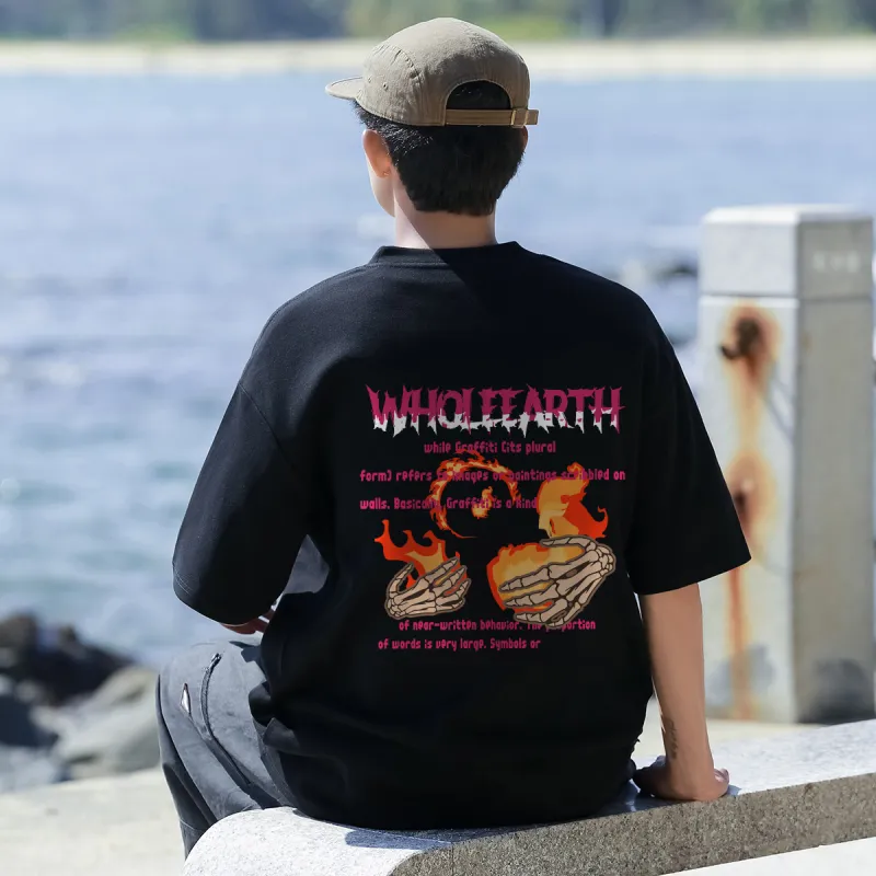 WHOLE EARTH T Shirts Unisex-3