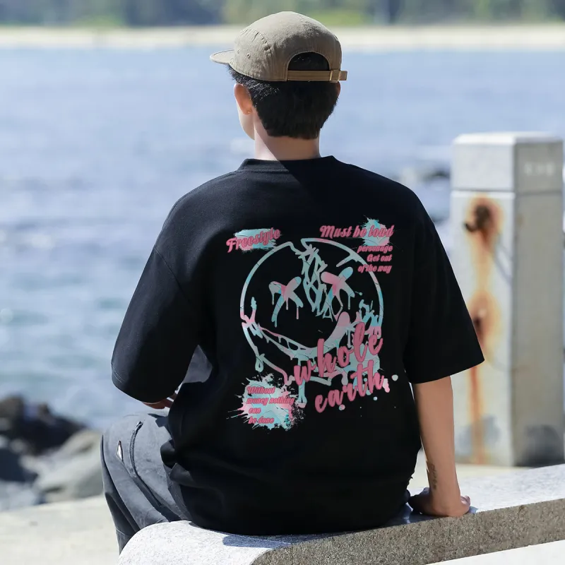 WHOLE EARTH T Shirts Unisex-3