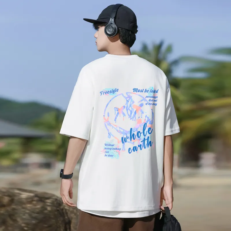 WHOLE EARTH T Shirts Unisex-7