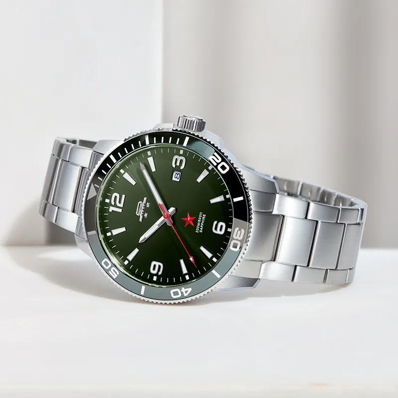Beijing Voyage Collection Automatic Mechanical Movement Stainless Steel Watchband Watch Men's Watches Black Dial-26