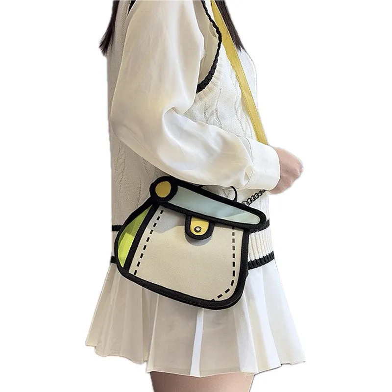 ZUOFEIFAN Canvas Crossbody One Shoulder Handbag Women's Multicolor-2