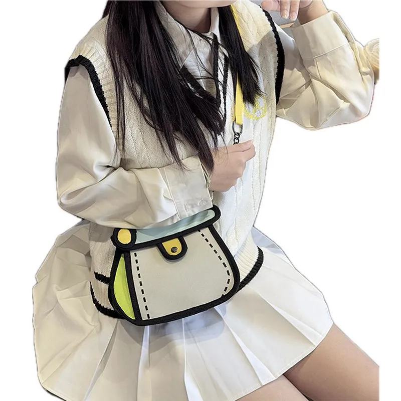 ZUOFEIFAN Canvas Crossbody One Shoulder Handbag Women's Multicolor-3