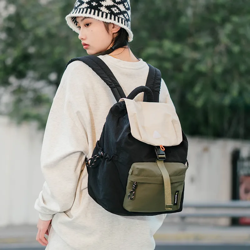 ACROSS Polyester Backpack Unisex Multicolor-7