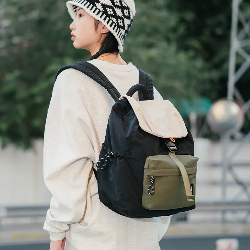 ACROSS Polyester Backpack Unisex Multicolor-8