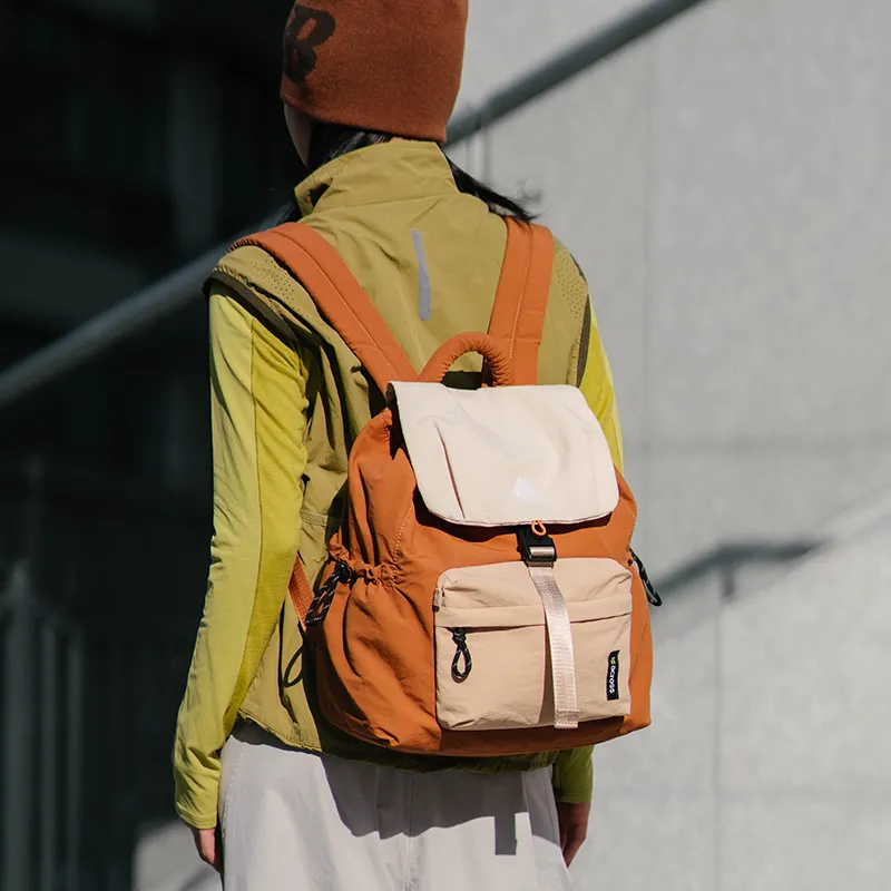 ACROSS Polyester Backpack Unisex Multicolor-5