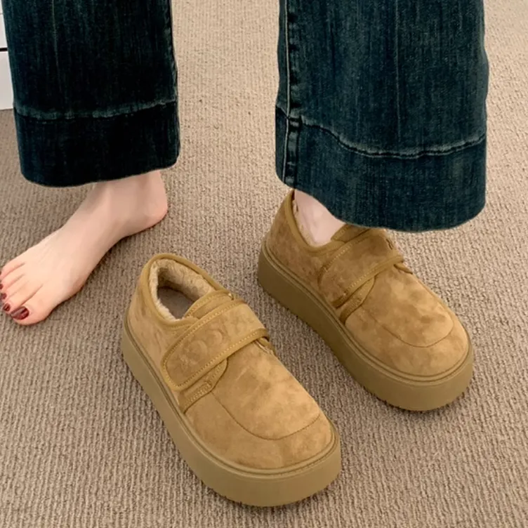 Qiao Anju Home Slippers Apricot, Chestnut-3