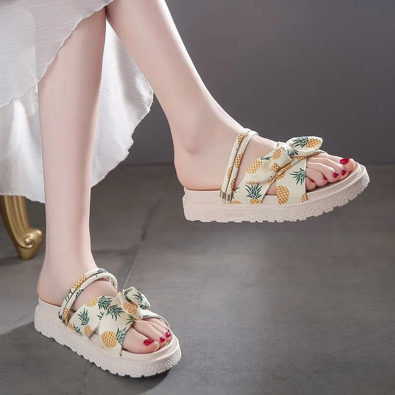 Qiao Anju Slippers Strawberry, Pineapple-9