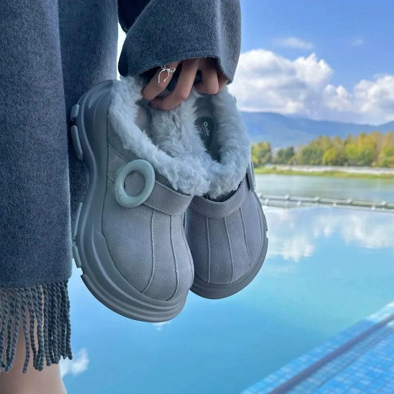 Qiao Anju Home Slippers Sky Blue-3