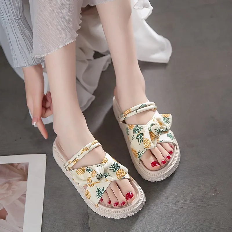 Qiao Anju Slippers Strawberry, Pineapple-7