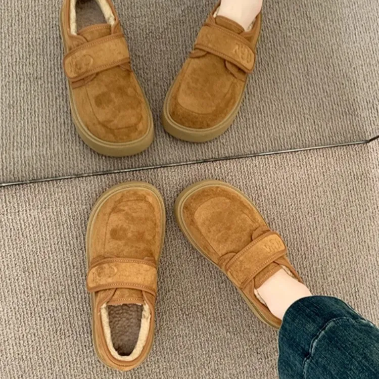 Qiao Anju Home Slippers Apricot, Chestnut-5