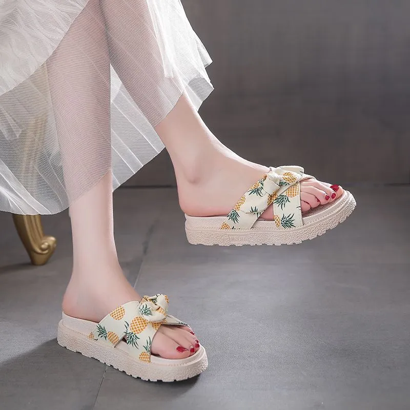 Qiao Anju Slippers Strawberry, Pineapple-9