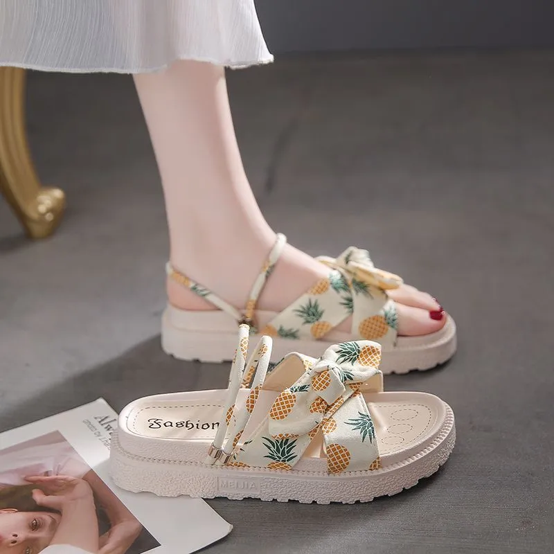 Qiao Anju Slippers Strawberry, Pineapple-8