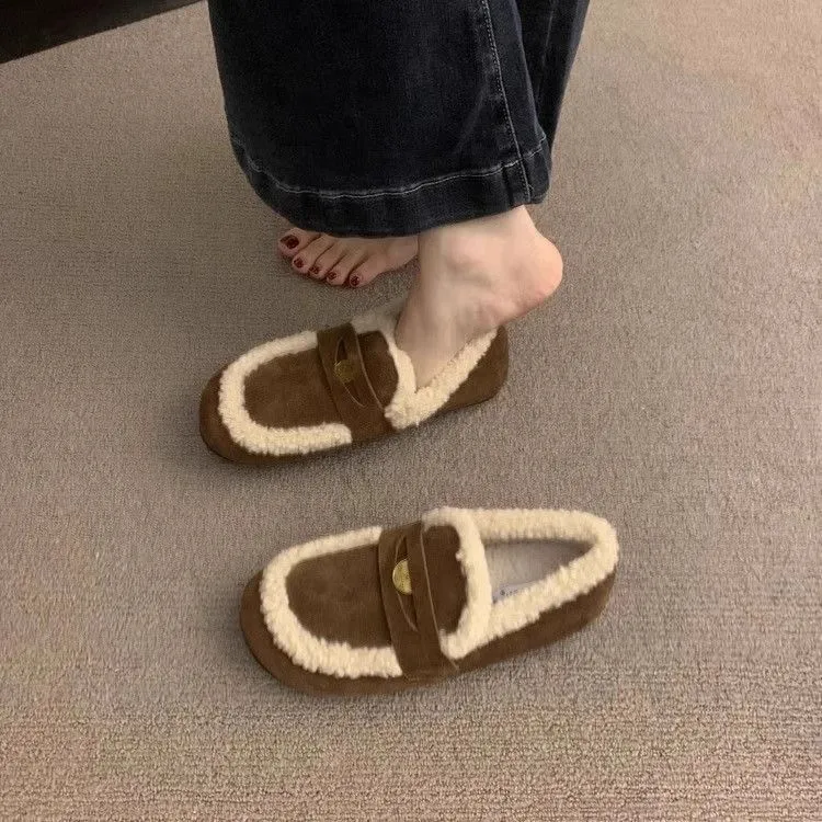 Qiao Anju Home Slippers Chestnut, Coffee-4