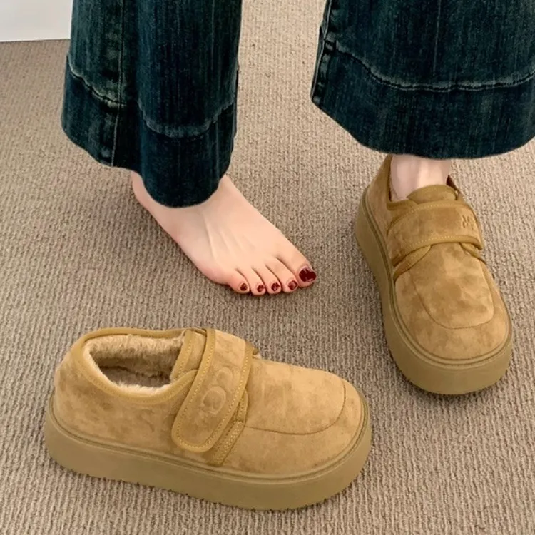 Qiao Anju Home Slippers Apricot, Chestnut-2