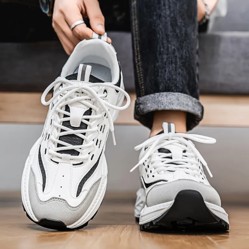 BEN SHERMAN Slip Resistant, Abrasion Resistant, Breathable, Height Increasing Low Top Casual Shoes Men's-3
