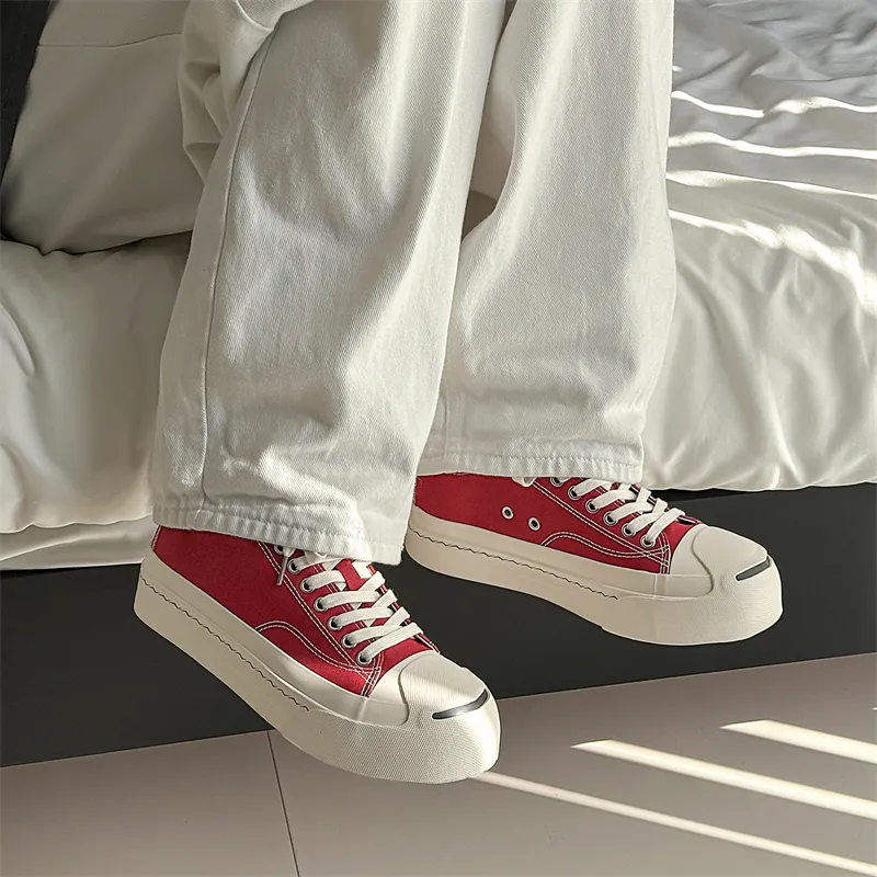 BEN SHERMAN Wear resistant And Lightweight Low Top Canvas Shoes Unisex-3