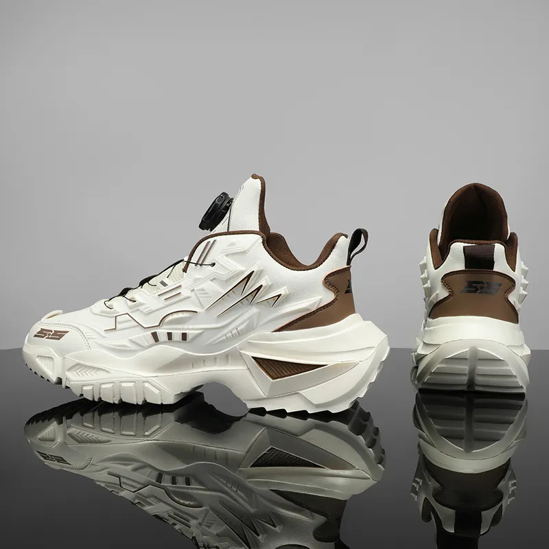 BEN SHERMAN Cushioning Height Increasing Low Top Chunky Sneakers Unisex-1