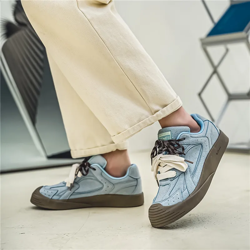 BEN SHERMAN Breathable Low Top Skateboard Shoes Unisex-7