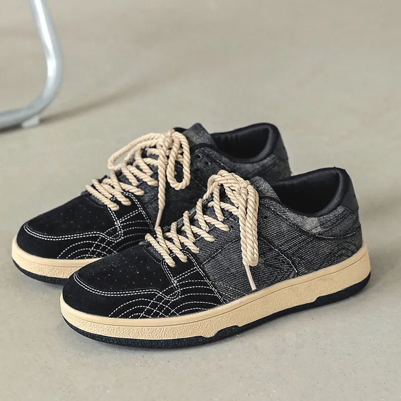 BEN SHERMAN Slip Resistant, Abrasion Resistant, Lightweight, Breathable Low Top Skateboard Shoes Men's-8
