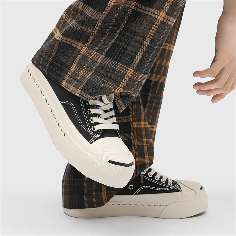 BEN SHERMAN Wear resistant And Lightweight Low Top Canvas Shoes Unisex-7