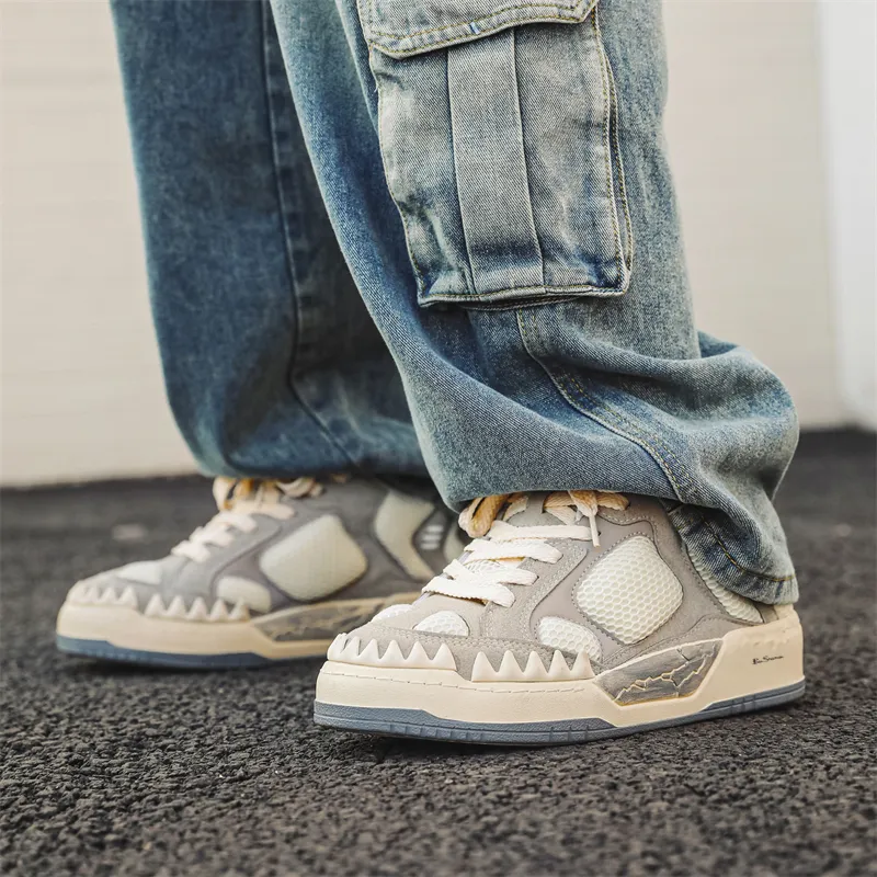 BEN SHERMAN Abrasion Resistant Low Top Skateboard Shoes Unisex-1