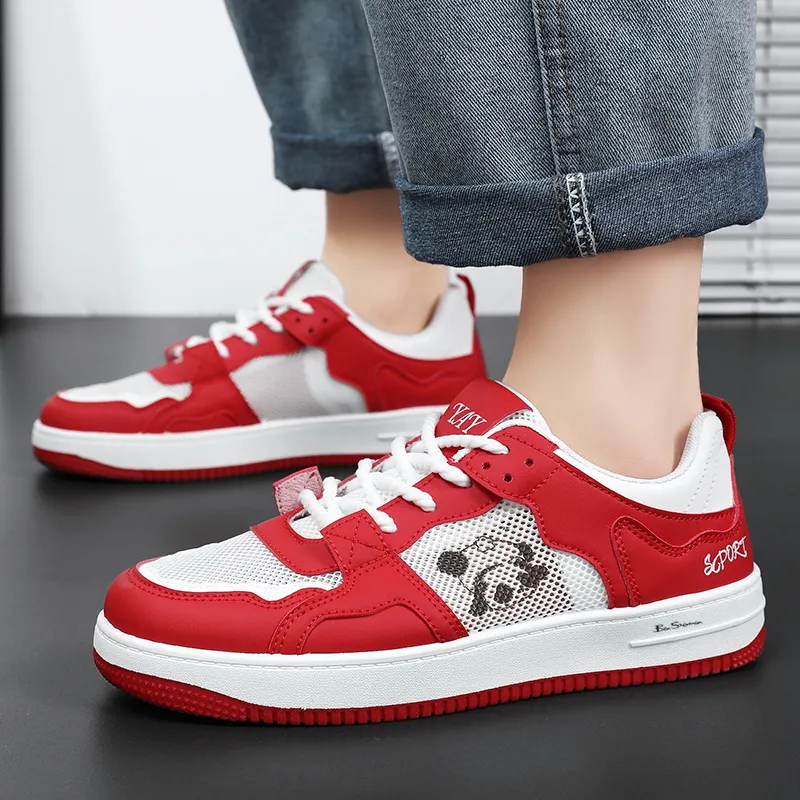 BEN SHERMAN Lightweight And Breathable Low Top Skateboard Shoes Unisex-6