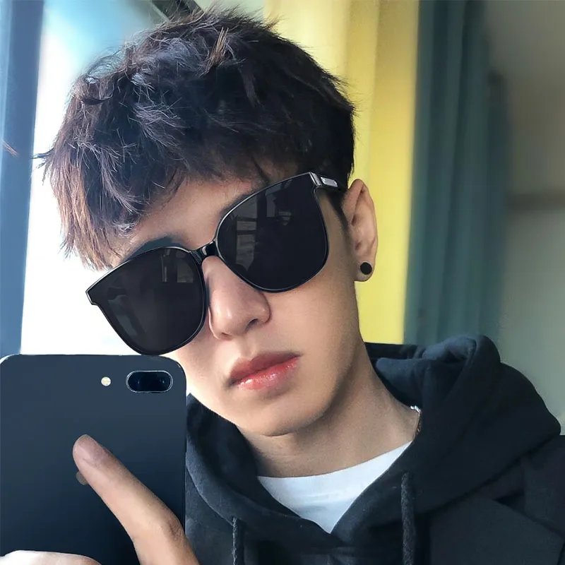 Wood Premium TR/Memory Plastic Square Sunglasses Unisex-4