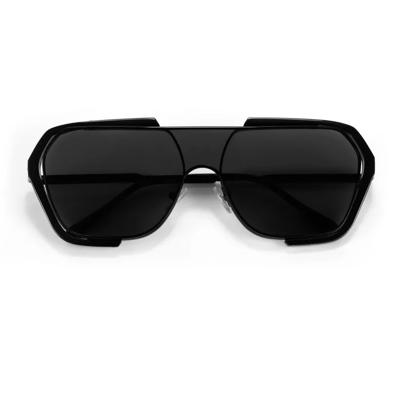 Wood Premium Alloy TR/Memory Plastic Square Sunglasses Women's-3