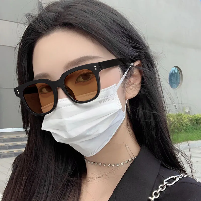 Wood Premium TR/Memory Plastic Square Sunglasses Unisex-2