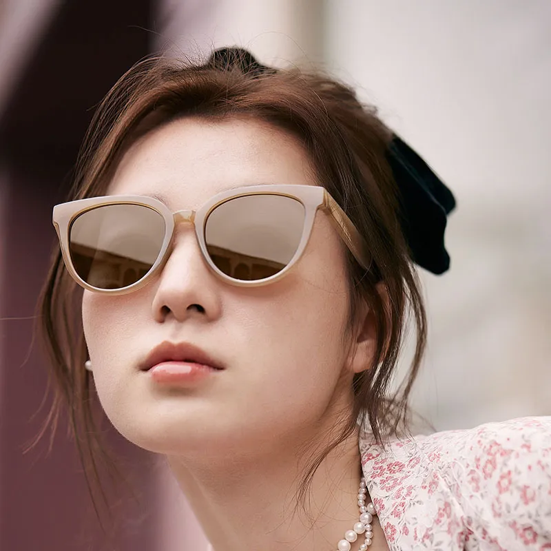 Wood Premium Round Sunglasses Unisex-2