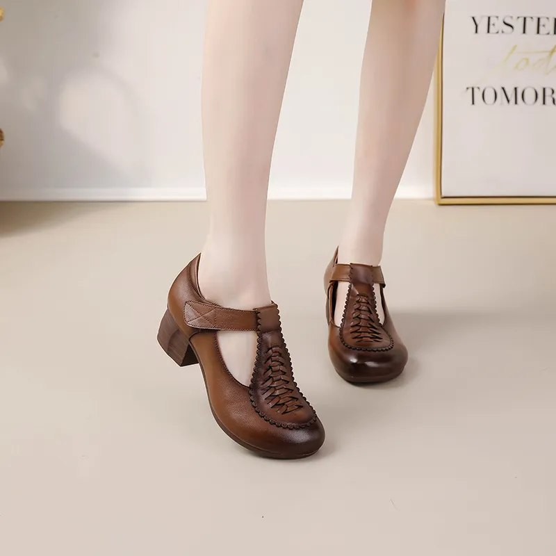 YOUYA BIRD Chunky Heel High Heels Women's-6